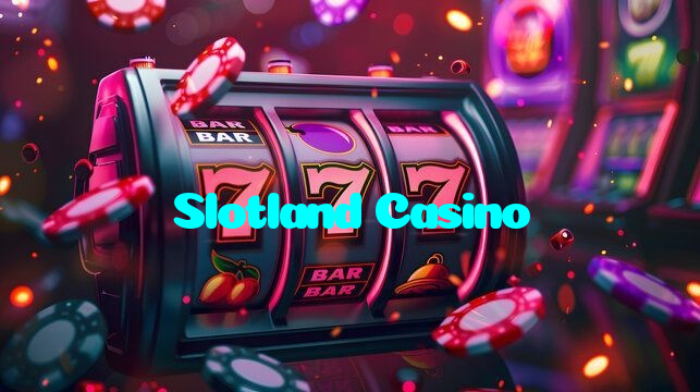 Slotland Casino casino presented on mobile device in Pakistan with slots and live games